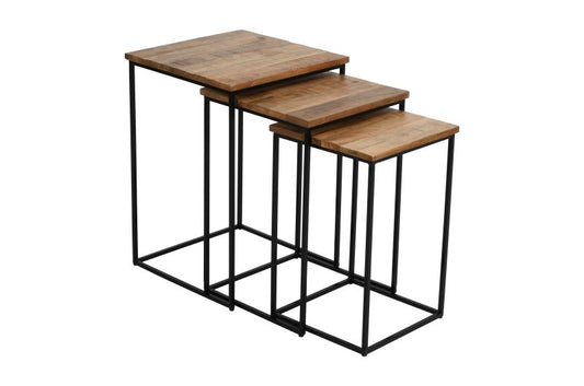 Max Nested Set of Three End Tables
